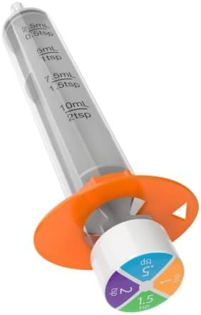 Ezy Dose Kids Baby Oral Syringe & Dispenser, True Easy Design for Liquid Medicine, 10 mL/2 TSP, Colo | Amazon (US)