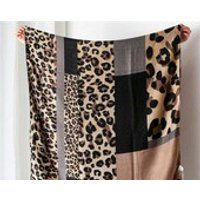 Ladies Leopard Print scarf/ Large Scarf/ printed scarf/ Cotton Soft /Gift Mum/ gift birthday/ lightw | Etsy (US)