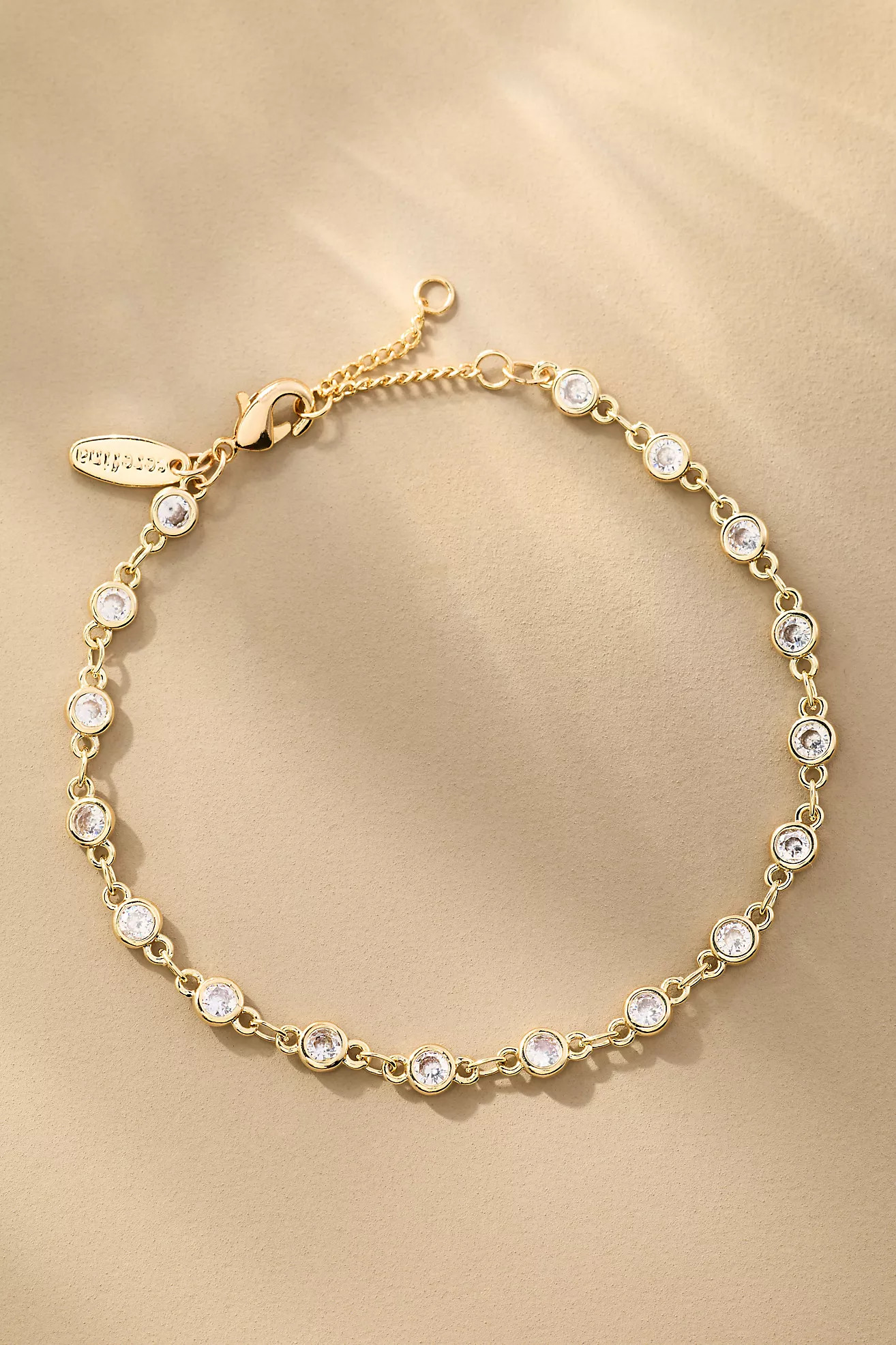 Crystal Tennis Bracelet | Anthropologie (US)