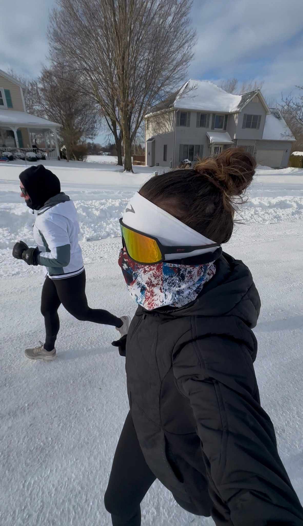 Here’s what I wore to get through a run in negative temps 