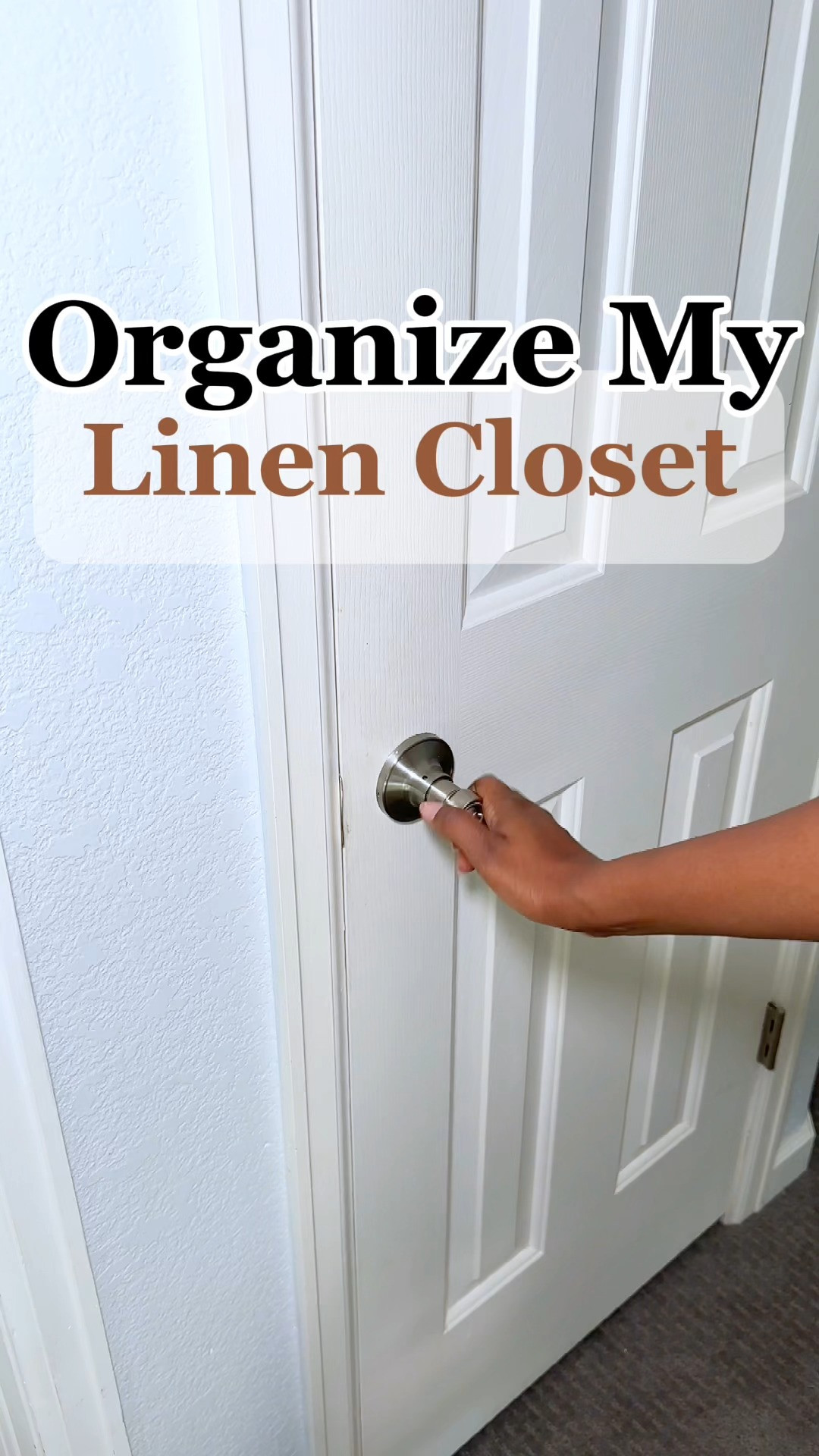 Organize my linen closet with me! #amazonfinds #linencloset 

 #LTKWatchNow #LTKHome #LTKSaleAlert
