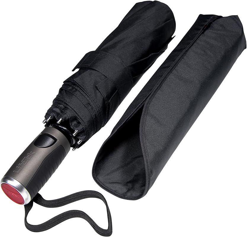 Windproof Travel Umbrella - Compact, Automatic, Wind Resistant, Strong and Portable - Small Foldi... | Amazon (US)