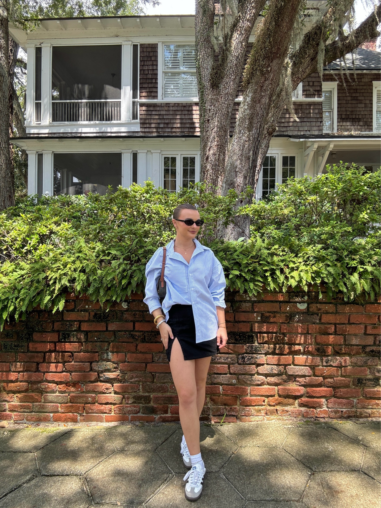 Fall transitional fit 🫶🏼💙 #fallfashion #falloutfitinspo #outfitinspo #fallstyle #casualoutfit 

#LTKStyleTip #LTKNYFW #LTKFindsUnder100