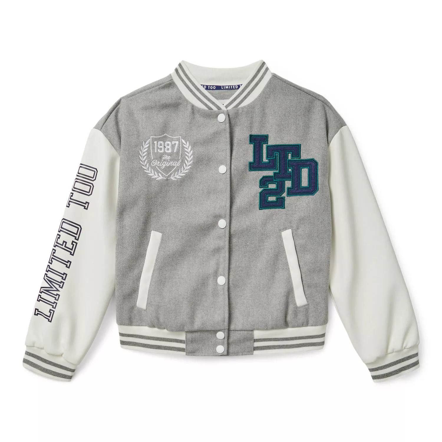 Limited Too Varsity Bomber Jacket | Sam's Club