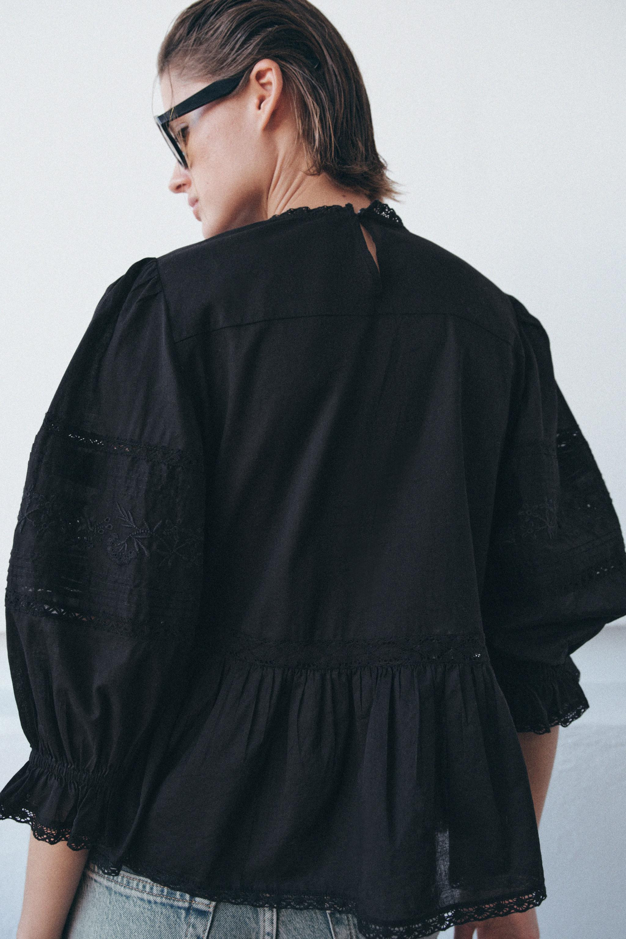 CHEMISE BRODERIES ZW COLLECTION | Zara FR