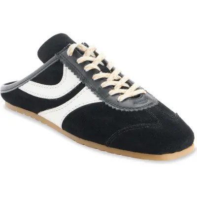 Dries Van Noten Slim Sneaker Mule in 998 Black/White at Nordstrom, Size 11Us | Nordstrom