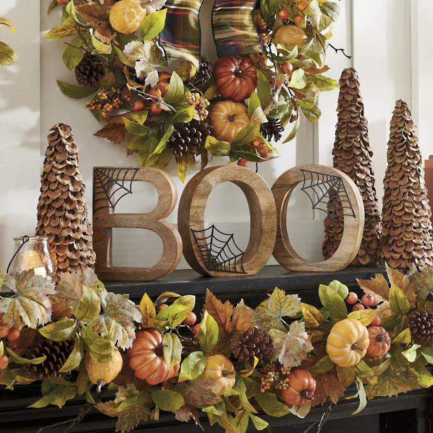 Boo Letters With Web | Grandin Road | Grandin Road