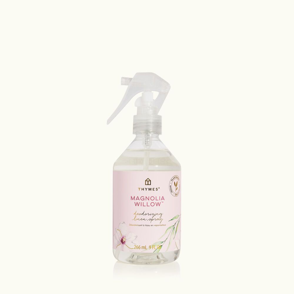 Magnolia Willow Deodorizing Linen Spray | Thymes | Thymes