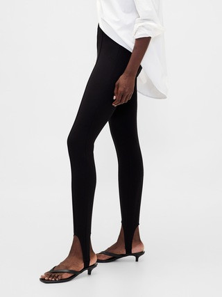 High Rise Ponte Stirrup Pants | Gap (US)