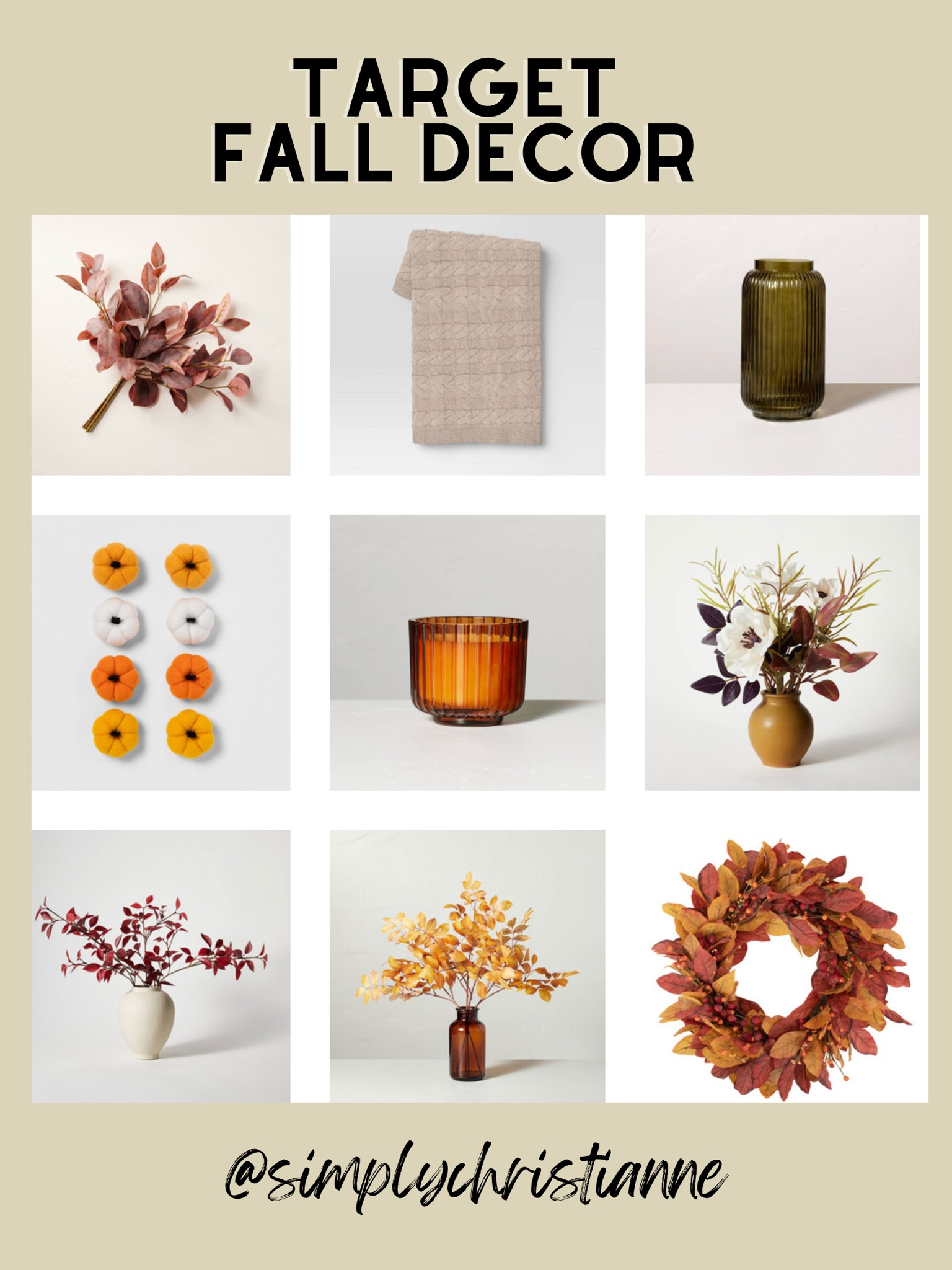 Target Fall decor 

#LTKhome #LTKSeasonal #LTKfindsunder50