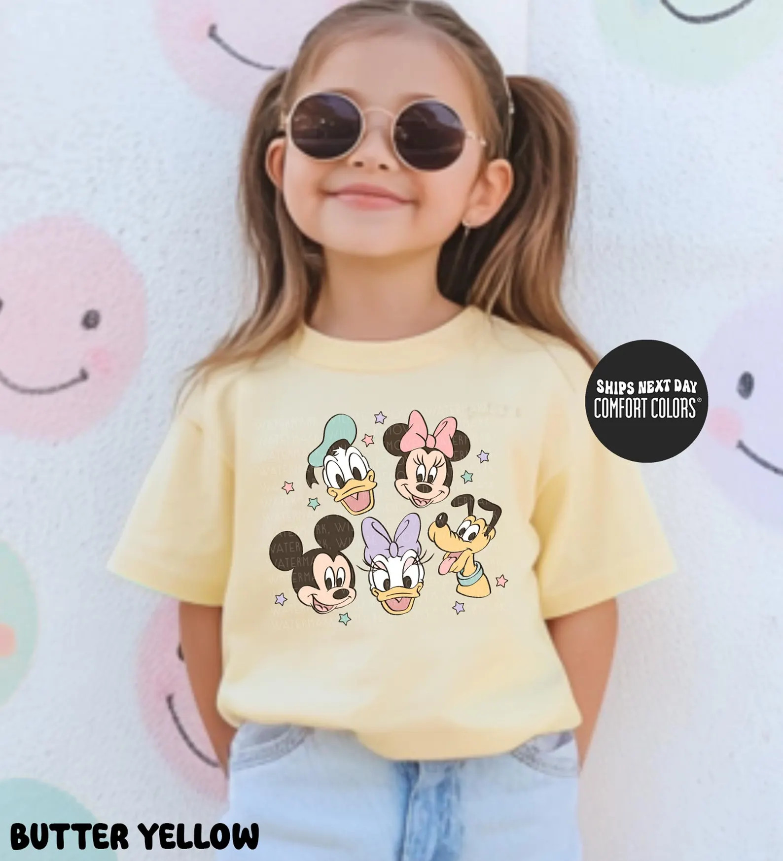 Kids Disney Comfort Colors® Shirt Mickey And Friends Shirt Matching Disney Mickey Mouse Shirt Fi... | Etsy (Global)