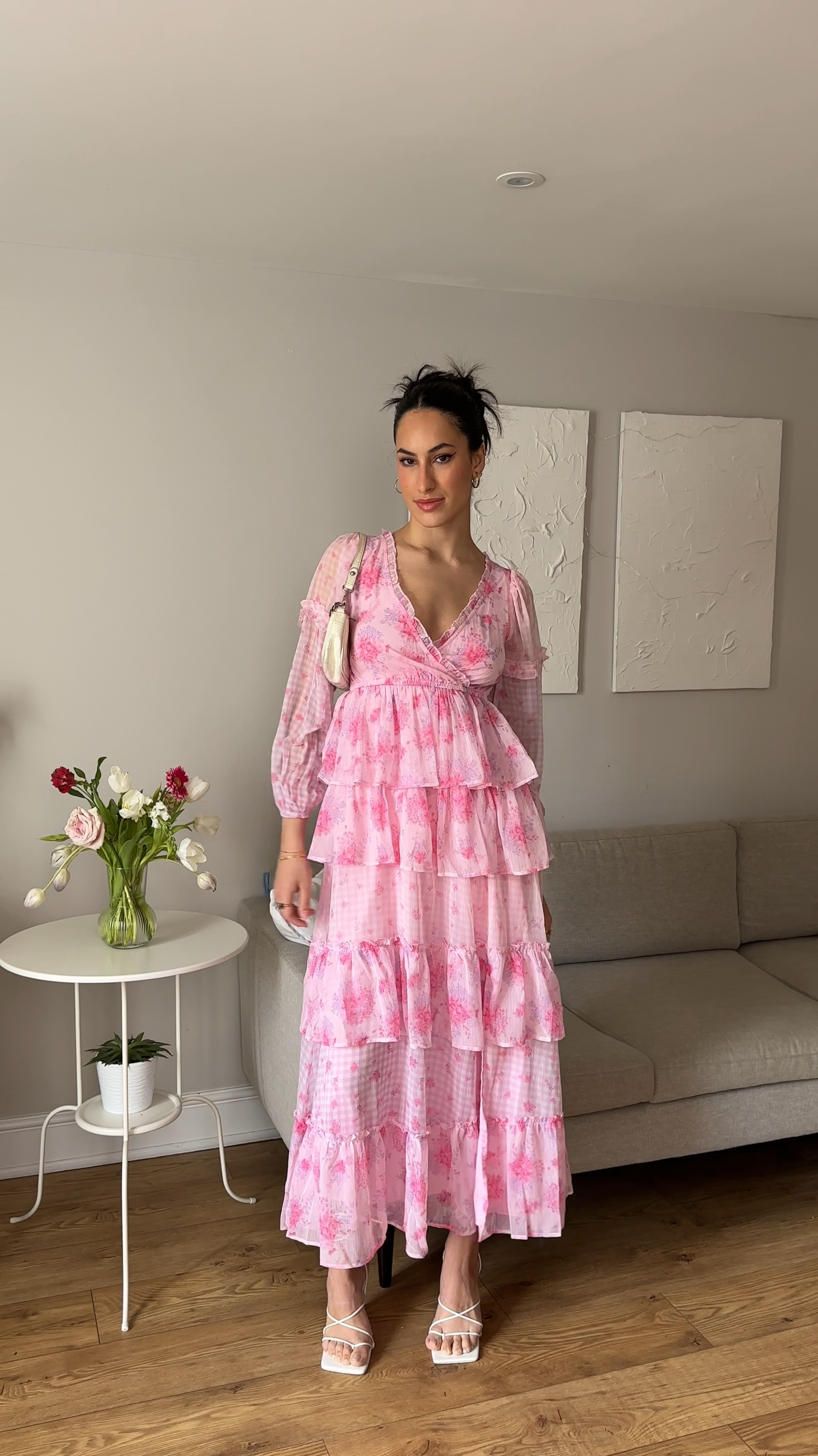 Miss Selfridge chiffon tiered maxi … curated on LTK