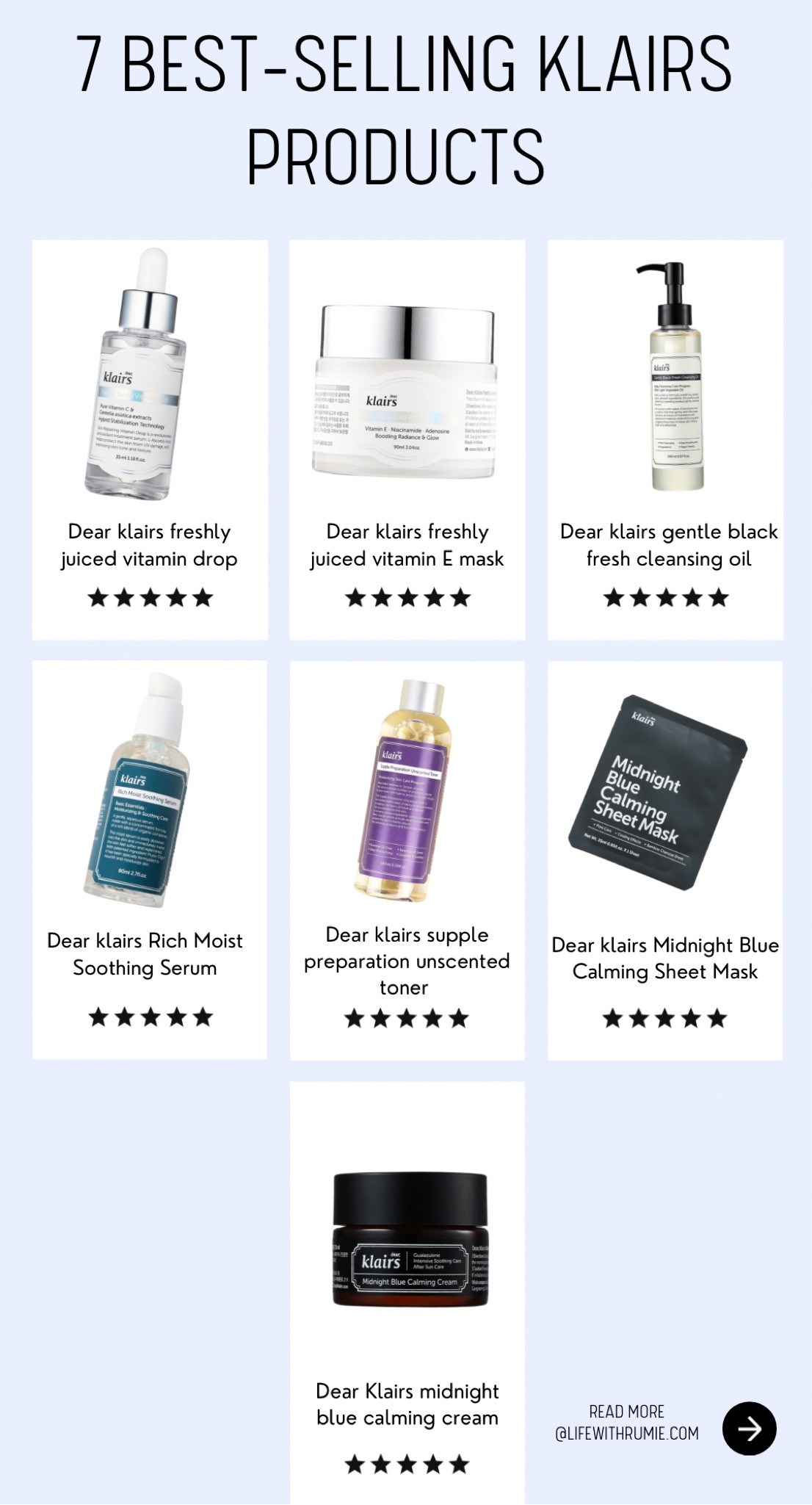 Best Klairs products for oily skin 

#LTKunder50 #LTKbeauty #LTKSeasonal