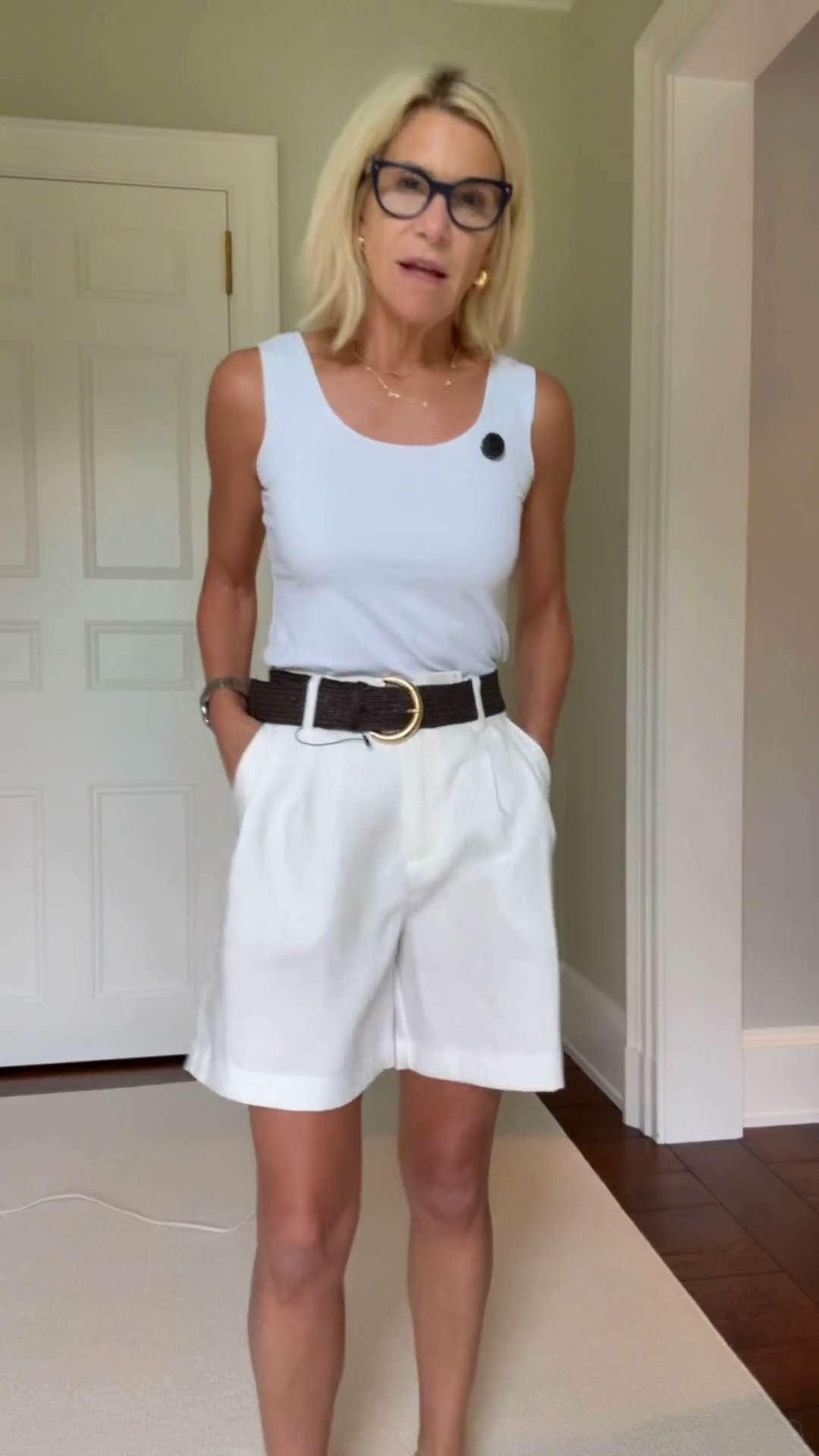 This white lace blouse is a true statement piece with its beautiful openwork detail and dramatic balloon sleeves. Layer it over a simple tank with white pants for an elegant summer look that’s perfect for vacations, brunch, or special occasions.

💡 LTK MADE EASY

❤️ Heart = Support my posts
🔖 Save = Get sale & restock alerts
📋 Lists = Keep favorites organized
📲 Share = Send to yourself for later
💬 Comment = Ask me anything 

 #LTKootd #LTKSeasonal #LTKOver40