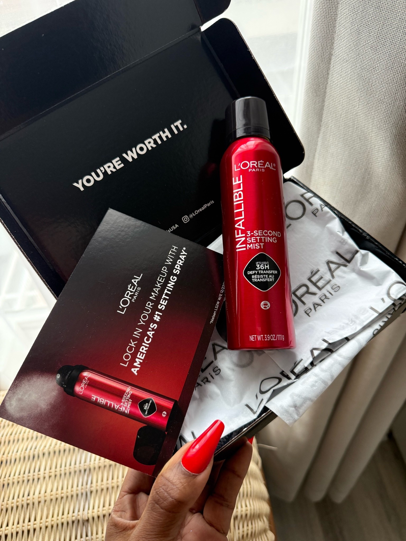 I’ve been loving using the L’Oréal infallible setting spray and I I just received a gift from L’Oréal right on time for a restock

#LTKBeauty