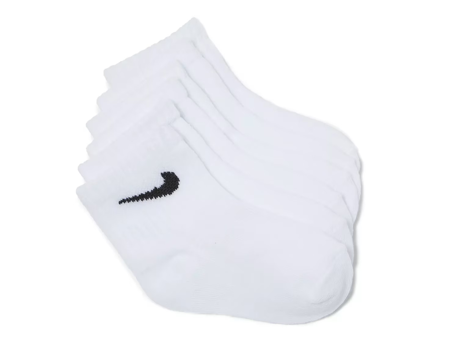 Nike Logo Kids' Ankle Socks - 6 Pack | DSW