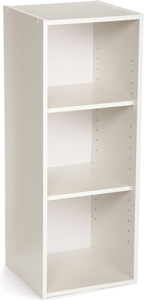 ClosetMaid 8987 Stackable 3-Shelf Organizer, White | Amazon (US)