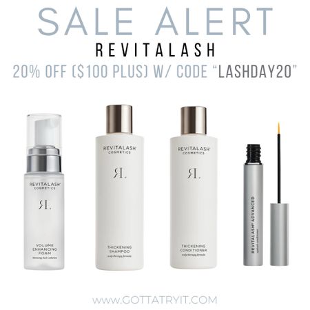 Don’t miss Revitash’s Sale for National Lash Day! 20% off sidewide on $100+ using code LASHDAY20

#AD

All 3 of us love these products and are here to tell you that THEY WORK. Our top faves we have purchased on repeat are: the lash and brow conditioners and hair foam. After using these (consistency is key) we have each noticed significant improvements in the overall appearance of our lashes, brows and hair. They look and feel healthier and more conditioned - no more brittle or dry lashes and brows! 

We are also currently using their physician formulated shampoo and conditioner - which improves scalp health and the strength of the hair shaft itself. 

We like to apply the lash and brow conditioner at night before bed. We noticed a difference within two weeks. : )


#RevitaLashPartner


#LTKsalealert #LTKover40 #LTKbeauty