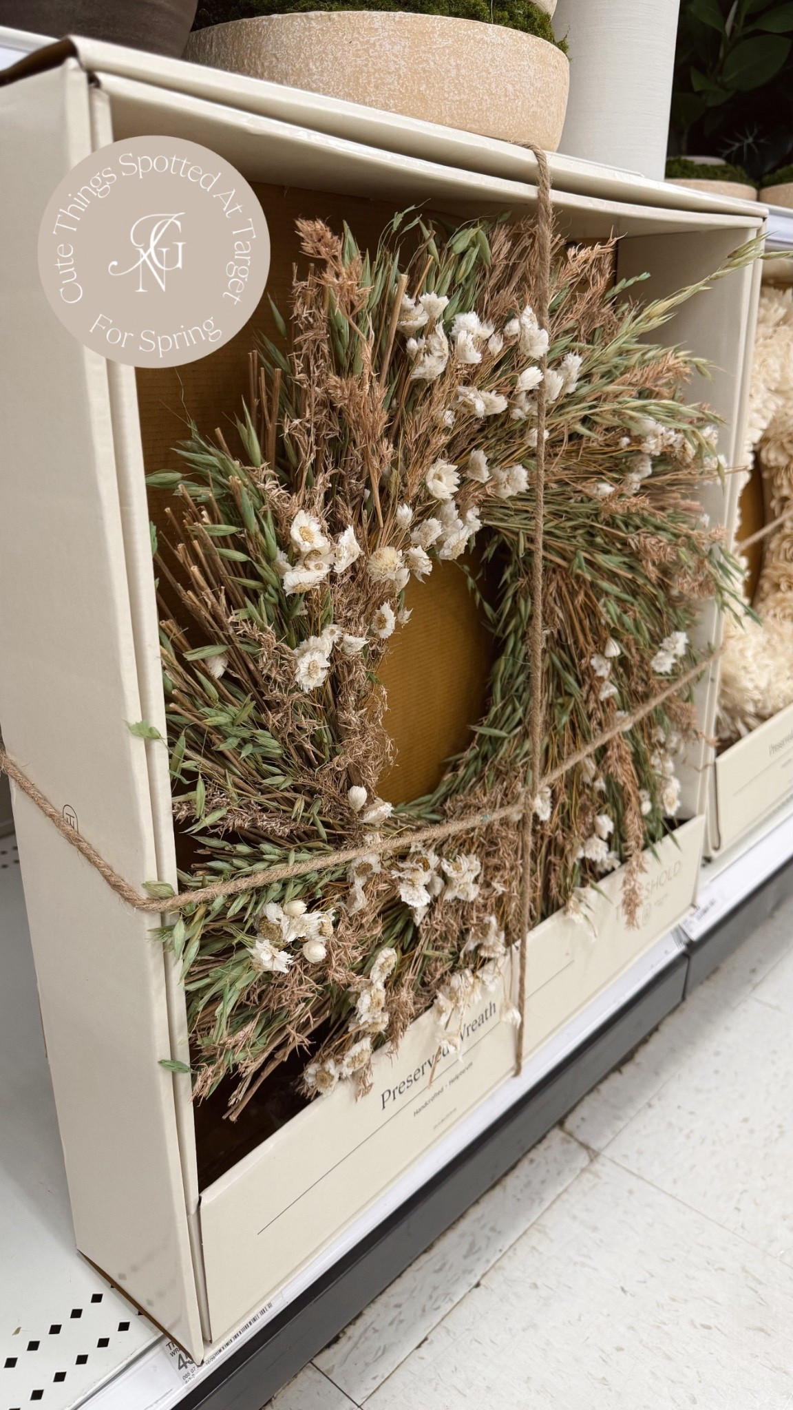 Pretty things I spotted at Target 🤍🌸
How cute is this pretty spring wreath?!

#wreath #easter #springwreath
#porchdecor #frontporch #planter #target #targetfind #targethome #homedecor #springdecor #newarrivals #shopwithme

#LTKHome #LTKSeasonal #LTKdayinmylife

#LTKHome #LTKSeasonal