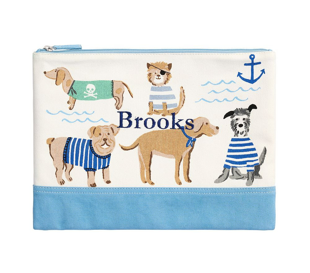 Salty Dogs Canvas Wet Dry Bag | Pottery Barn Kids