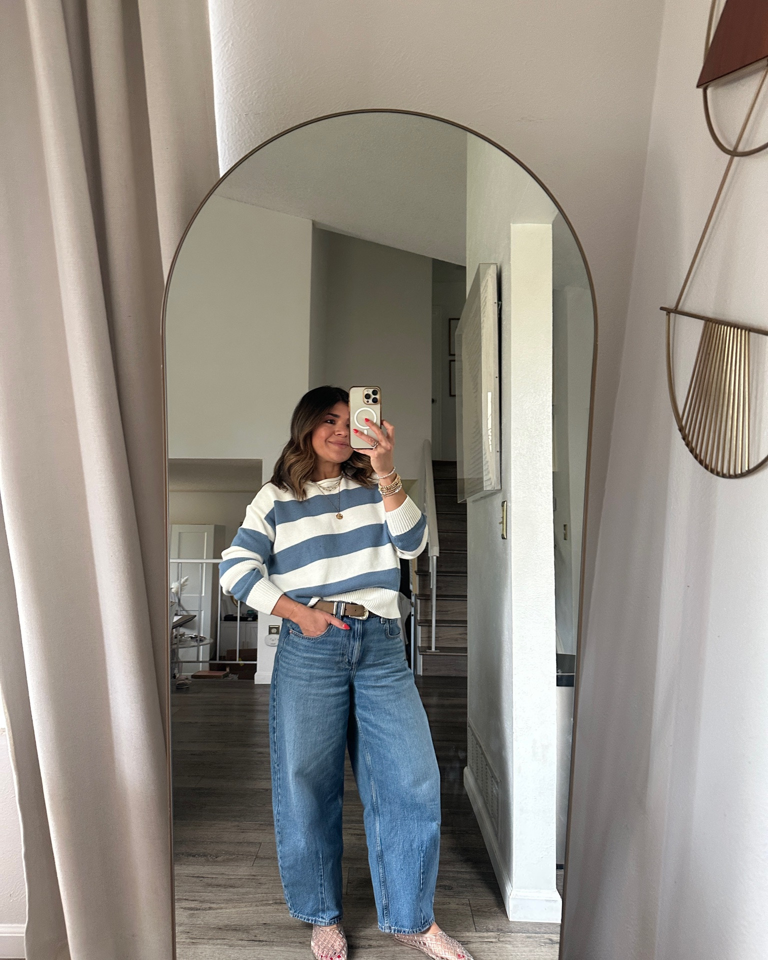 The jeans I can’t Stop Wearing right now! 
They are so comfy and chic!! And $38 only!
Sweater size xs
Jeans size 4

#LTKootd #LTKSeasonal