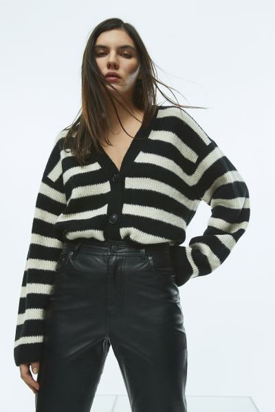 Oversized Rib-knit Cardigan | H&M (US + CA)