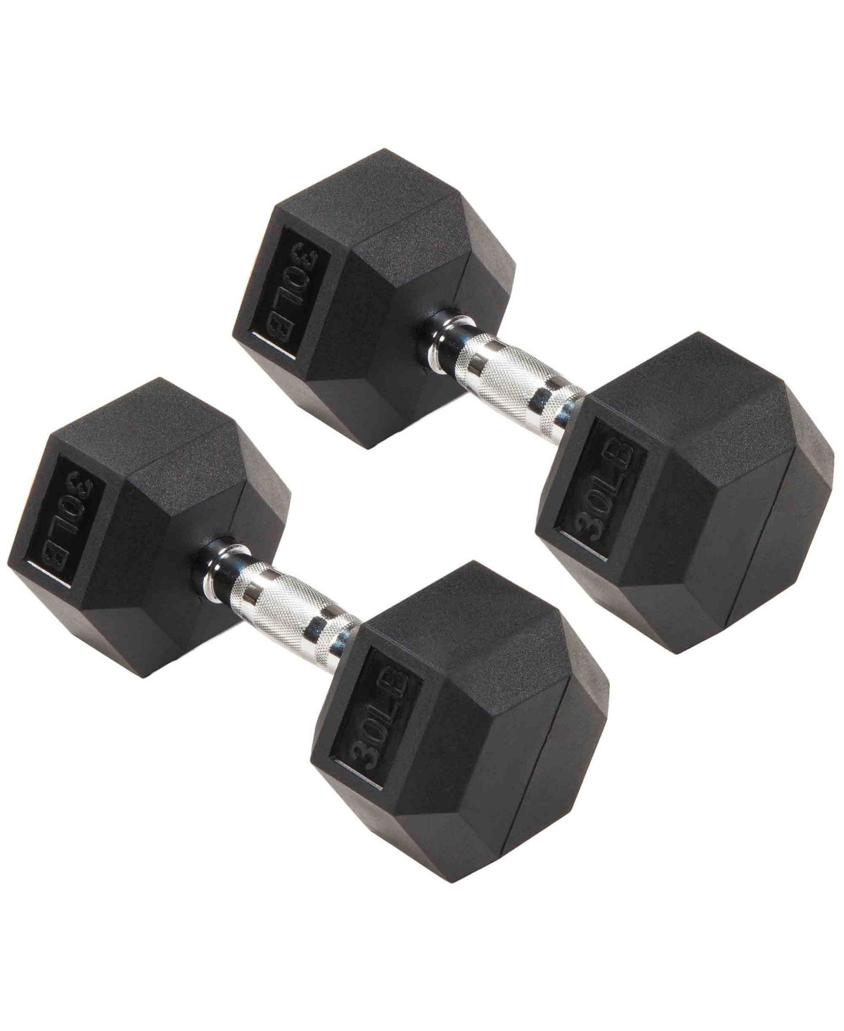 Signature Fitness Hex Dumbbells Strength Training Workout Equipment Set, 30 lbs | Macy's