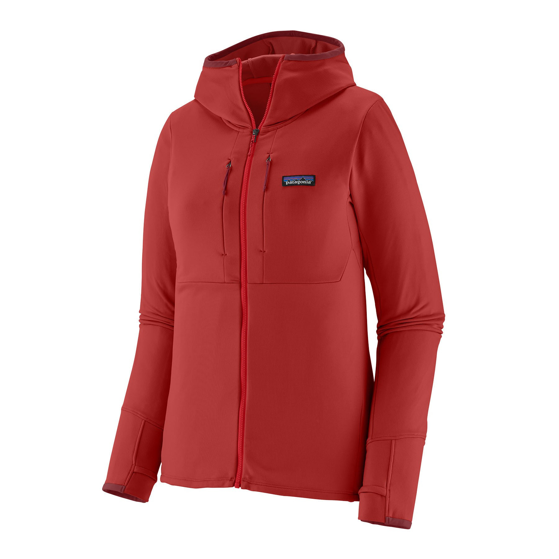 Patagonia Women's R1 Thermal Full-Zip Hoody Red XS | REI