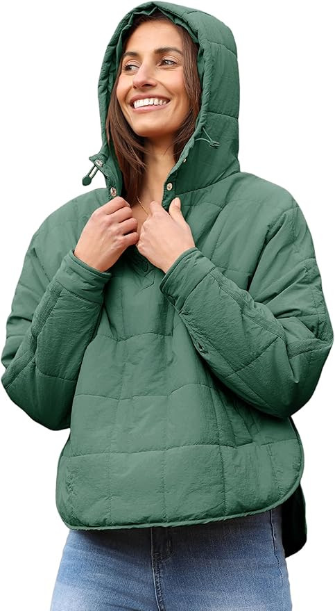 AMEBELLE Women's Oversized Hooded Puffer Jacket Quilted Jackets for Women Lightweight Winter Warm... | Amazon (US)