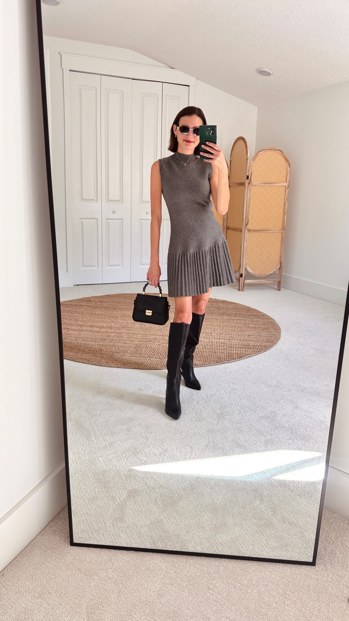 Very much here for this get sweater dress that I ordered in a size XS, and it does fit true to size. Shop it and get 30%-OFF with code [BRITTANYN30] 🖤

#LTKFindsUnder100 #LTKSeasonal #LTKStyleTip