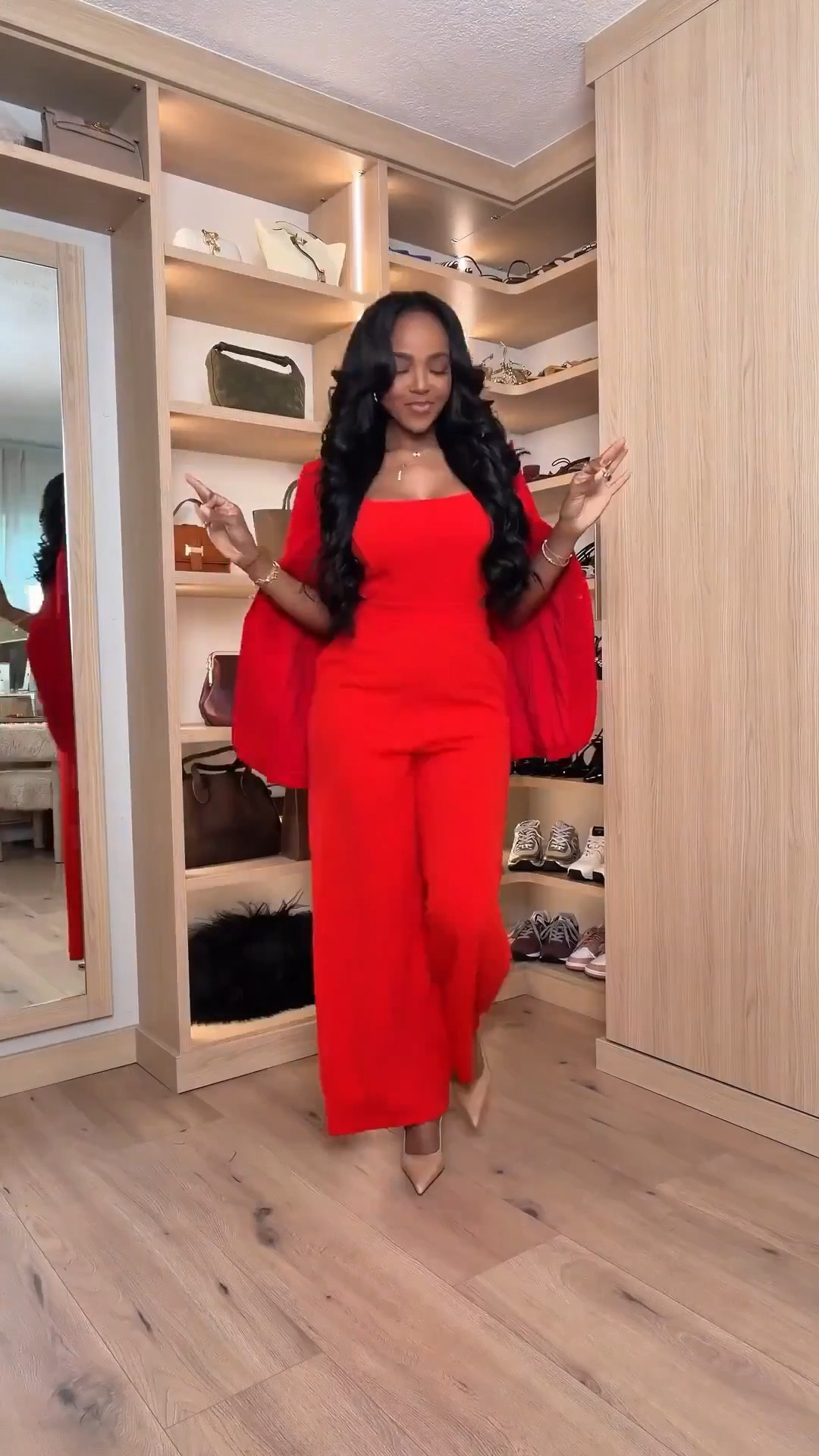 Scroll to shop!! Spicy & bold elevated outfit ideas from a vibrant red blouse with denim to a chic black cutout dress. These outfits are perfect for date nights, dinner plans, events, parties, girls’ nights, or elevated everyday outfits.

#LTKdayinmylife #LTKootd #LTKPetite