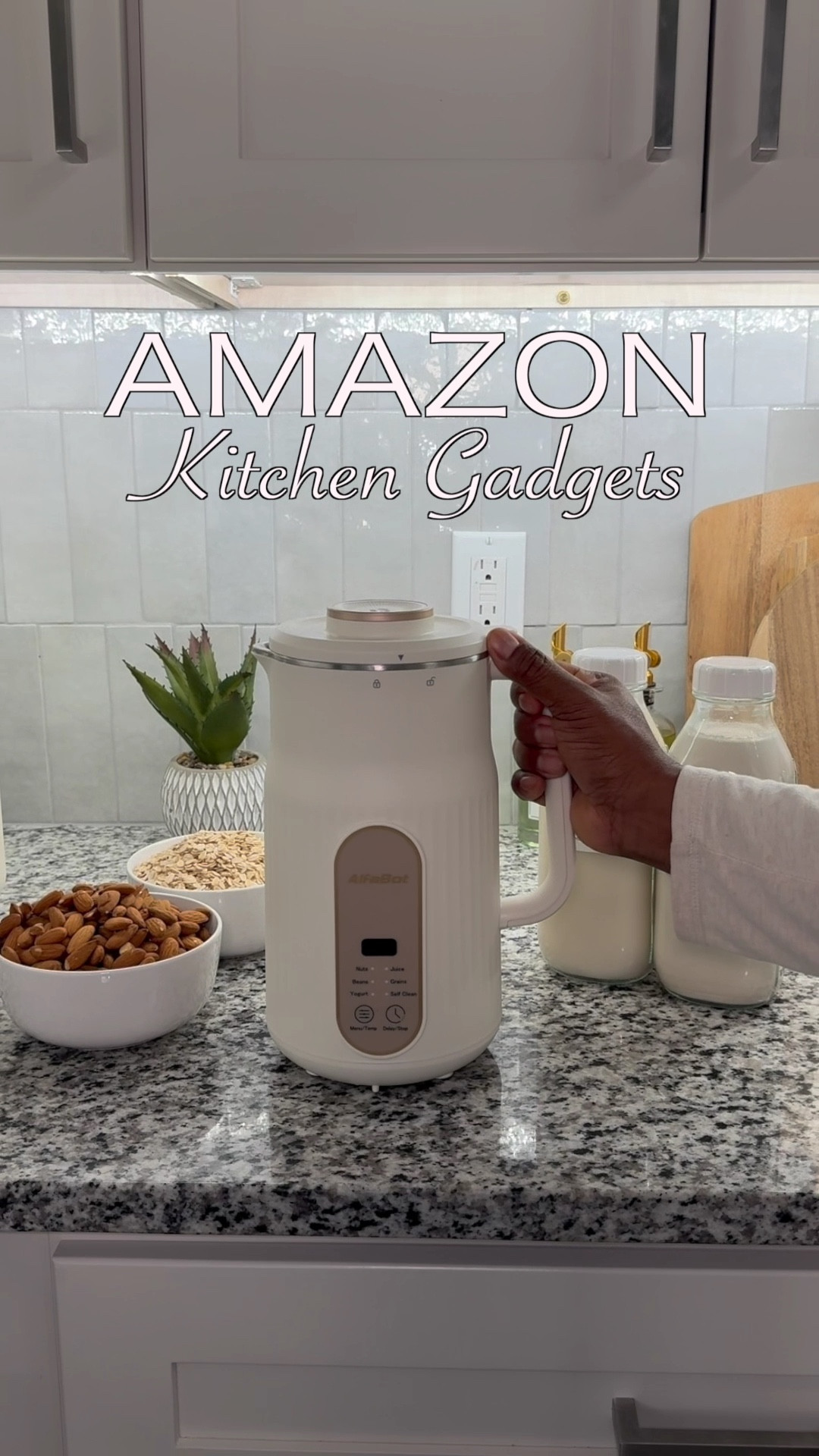 This milk machine is absolutely gorgeous. Saves a lot of money buying milk and it’s very easy to use! #amazonfinds 

#LTKVideo #LTKHome