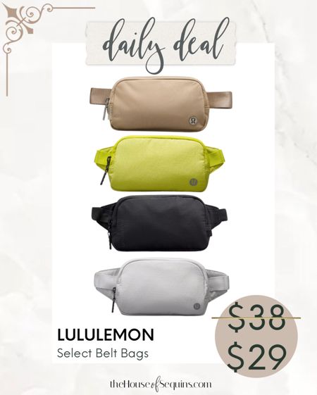 Shop Lululemon belt bags on sale! 
