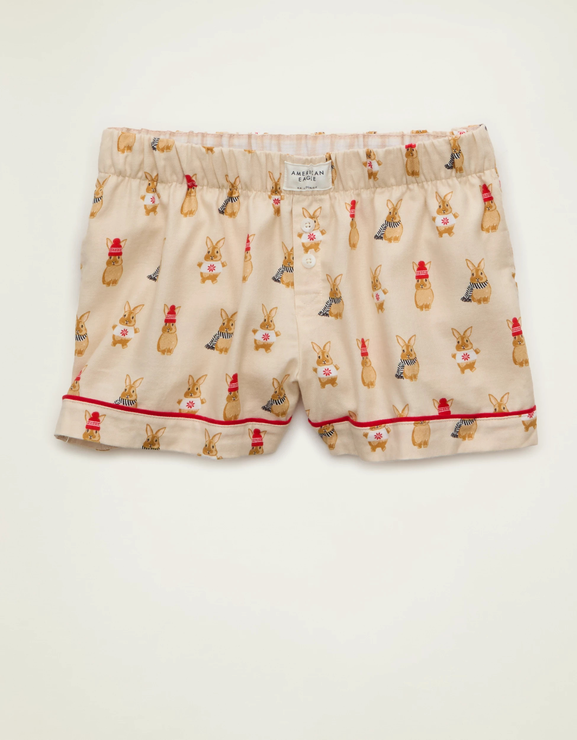 AE Slow Morning Flannel PJ Shorts | American Eagle Outfitters (US & CA)