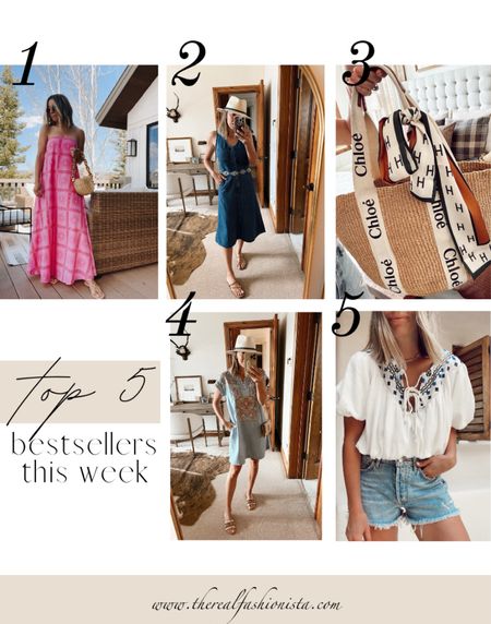 Top 5 best sellers this week by Jaime Shrayber 

#LTKStyleTip