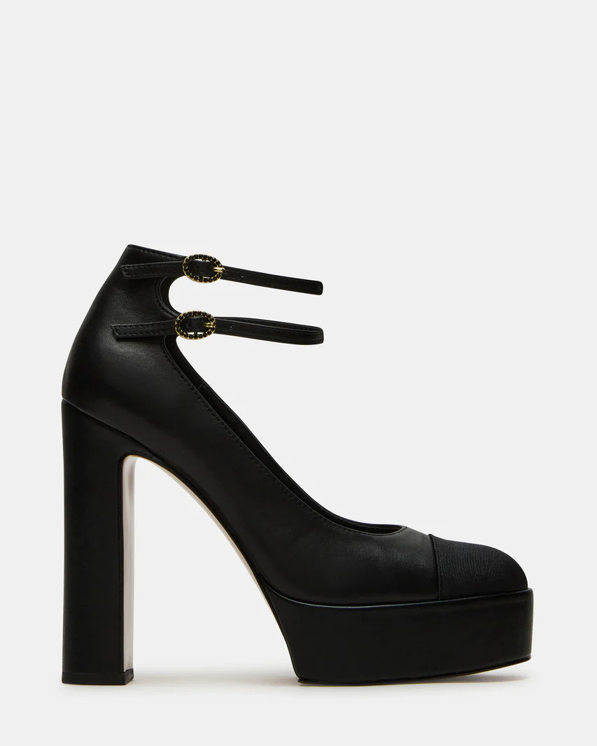 Peyton Black Leather | Steve Madden (US)