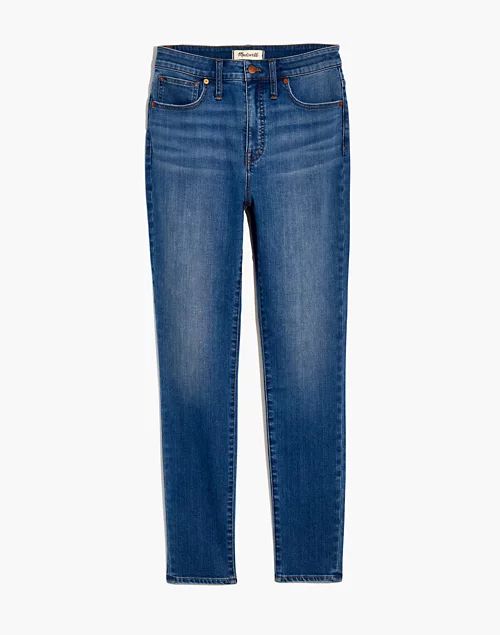 Curvy High-Rise Skinny Crop Jeans in Lander Wash | Madewell