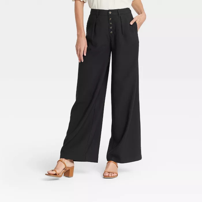 Women's High-Rise Wide-Leg Pants - Who What Wear™ | Target