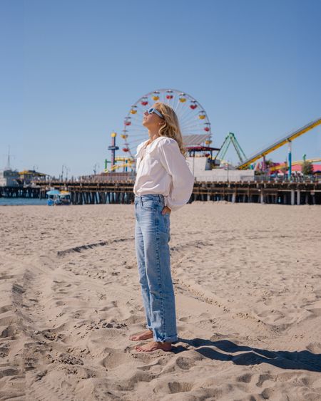 Jeans and a white button down—timeless classic and perfect for every occasion.

Denim, Abercrombie, white shirt, beach day, travel outfit, vacation, spring outfit, chic, easy outfit, what to pack, California, summer, classy style, jeans outfit

#LTKfindsunder100 #LTKstyletip #LTKtravel