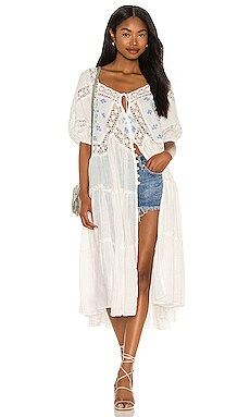 Delilah Embroidered Maxi Top
                    
                    Free People | Revolve Clothing (Global)