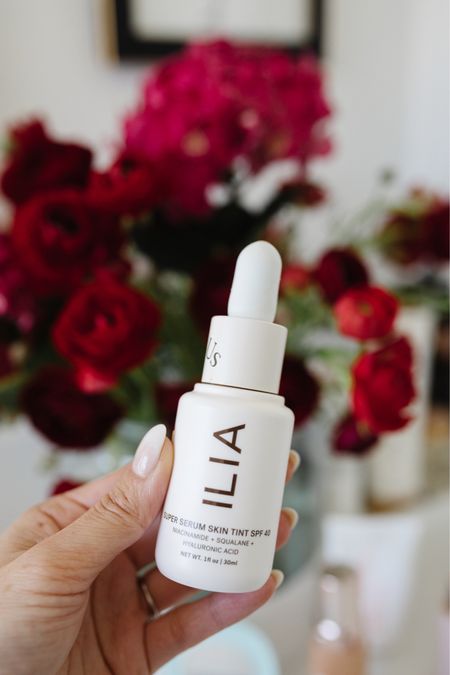 Ilia skin tint foundation I am loving lately! It’s buildable and great for everyday wear. I appreciate that it’s a 3-in-one product combining skincare, SPF and coverage! Use code HKCUNG for 15% off!

#LTKbeauty