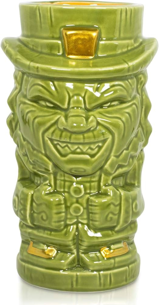 Geeki Tikis Leprechaun Character Horror Movie Tiki Mug Horror Series Official Leprechaun Collecti... | Amazon (US)
