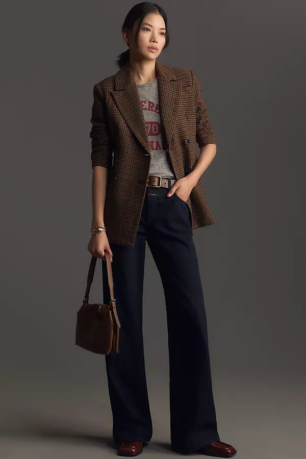 Avec Les Filles Hourglass Double-Breasted Blazer | Anthropologie (US)