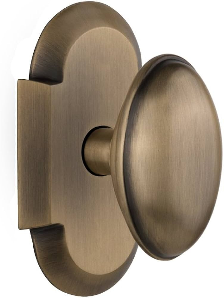 Nostalgic Warehouse Cottage Plate with Homestead Door Knob, Passage - 2.375", Antique Brass | Amazon (US)