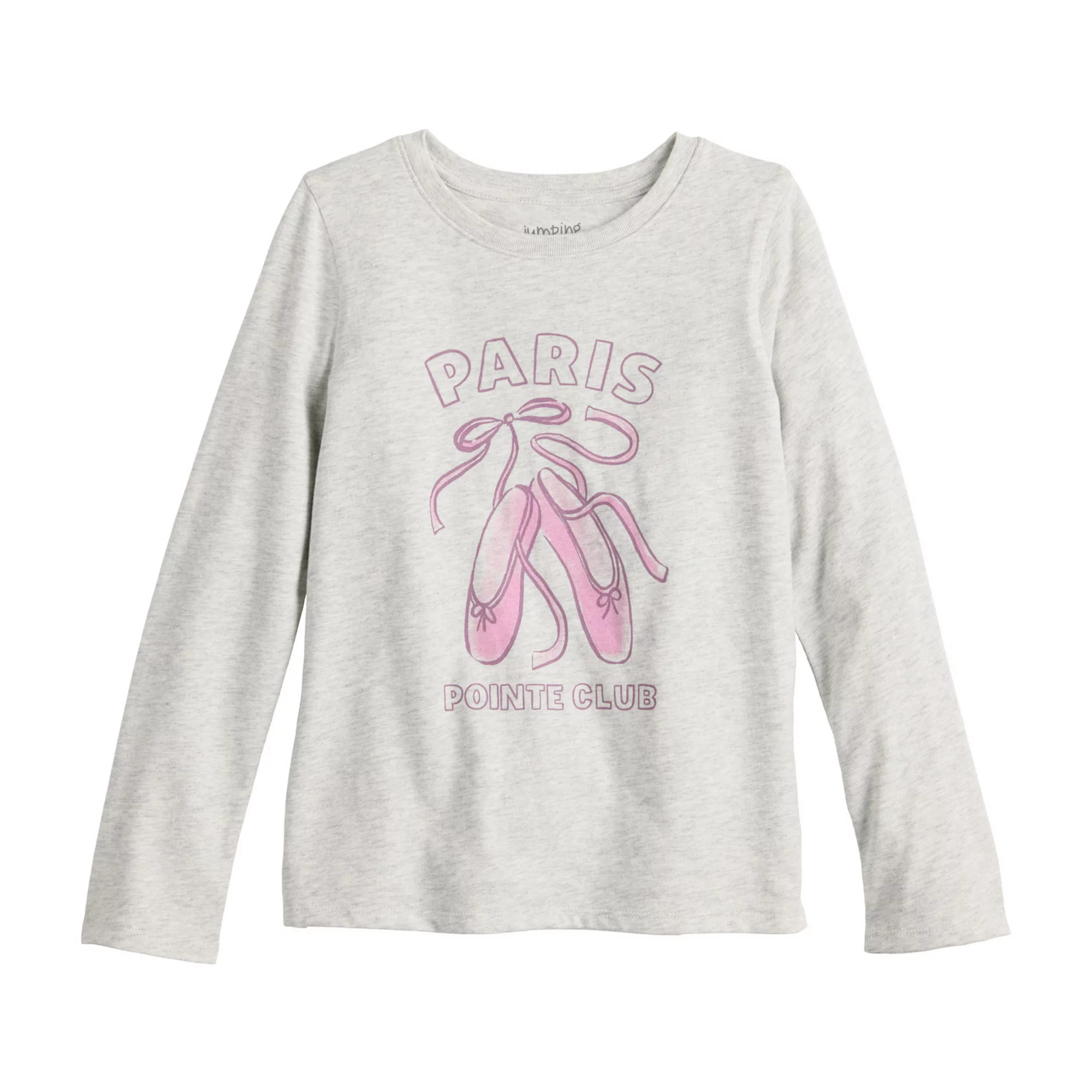 Toddler & Girls 6-12 Jumping Beans® Physical Adaptive Long Sleeve Double Layer Graphic Tee | Kohl's