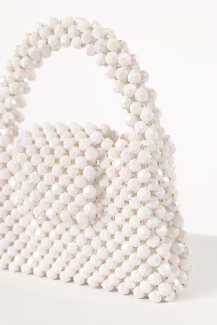 Delia Statement Bag - White | Petal & Pup (US)