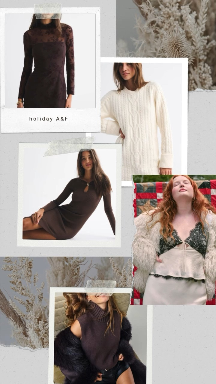 Holiday season is here and Abercrombie understood the assignment 🎄✨ From statement tops to timeless dresses, every piece is giving elevated festive. Linking my favorites for your holiday parties, dinners, and everything in between! #AbercrombiePartner #LTKHoliday

#LTKHoliday #LTKFindsUnder100