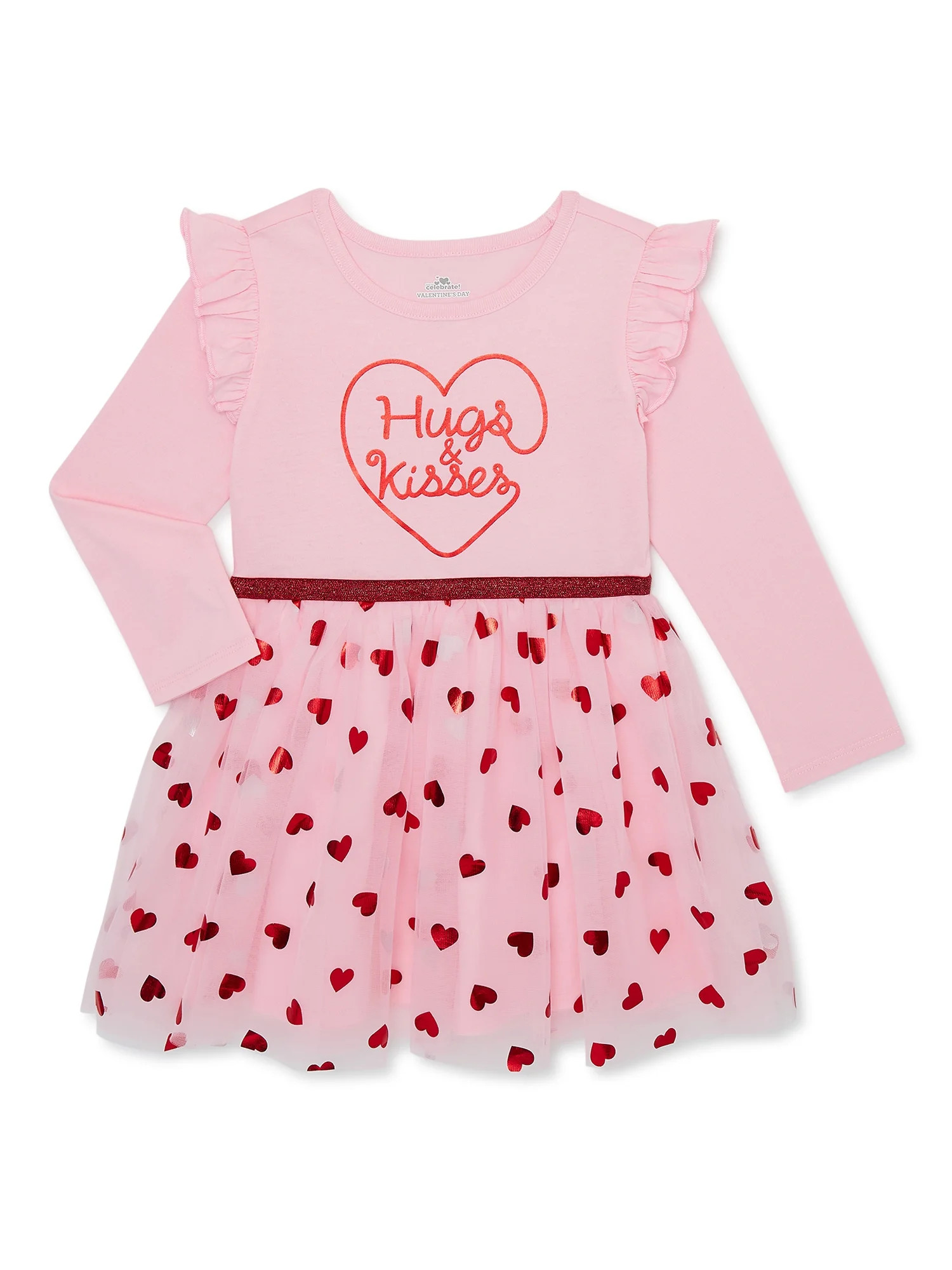 Valentine's Day Baby and Toddler Girls Tutu Dress, Sizes 12 Months-5T - Walmart.com | Walmart (US)