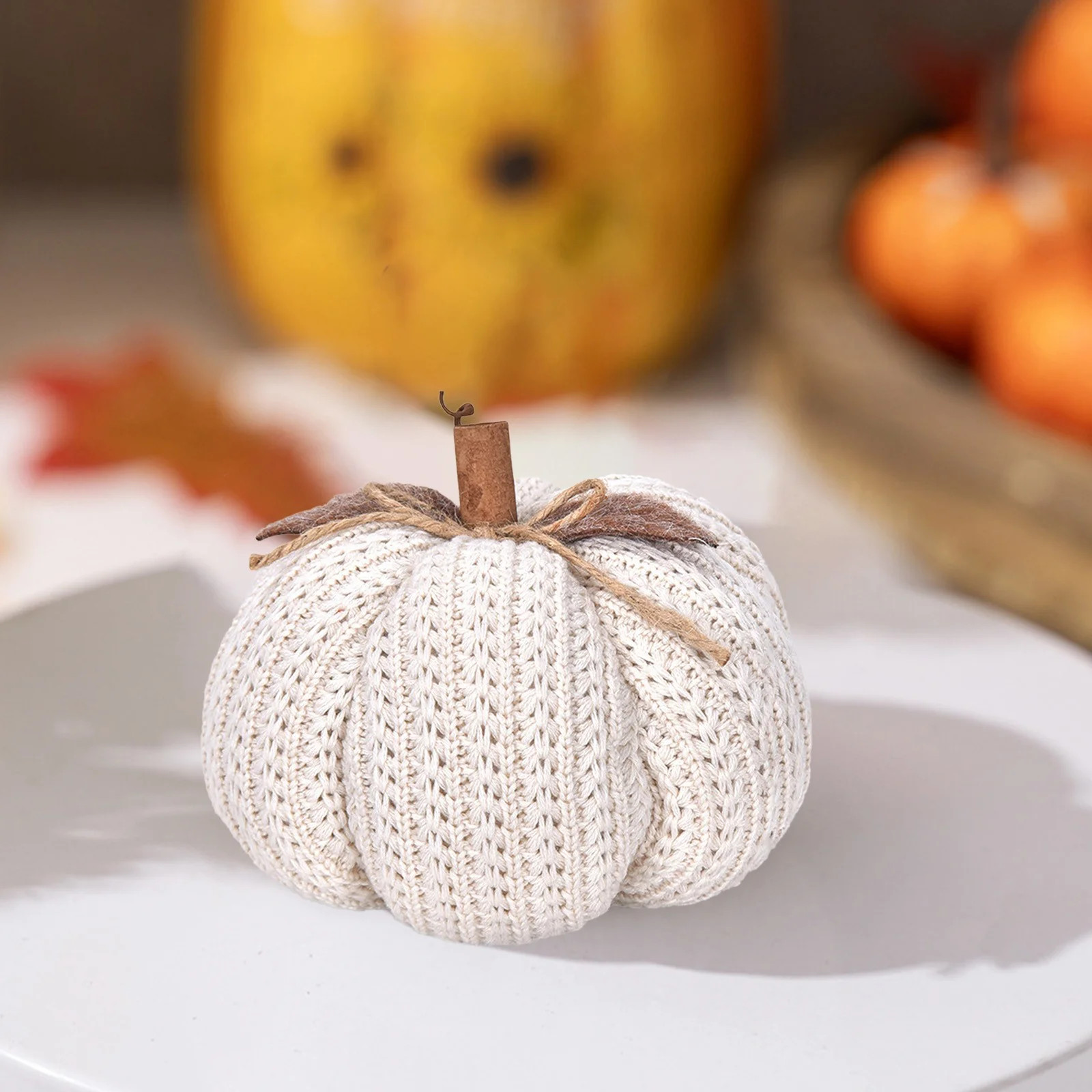 HengDidi Pumpkin Shaped Decorative Throw Pillow - Soft Polyester Fall Home Decor for Living Room ... | Walmart (US)