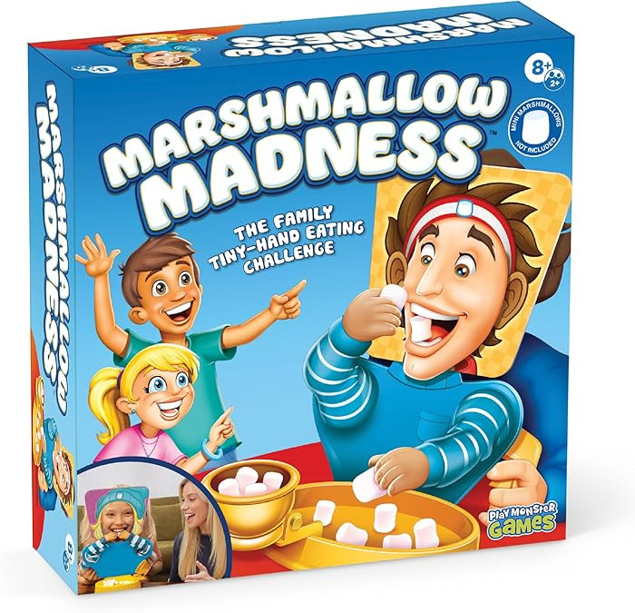 PlayMonster Marshmallow Madness Board Game – Hilarious Family Board Games for Kids & Adults, Fu... | Amazon (US)